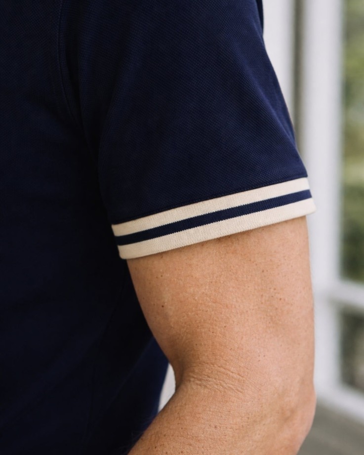 Polo Raymond Coton Bio Bleu