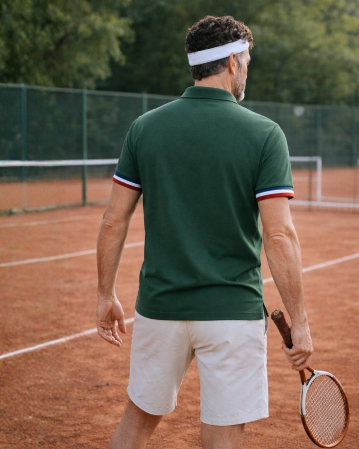 Polo Paul Coton Bio Vert