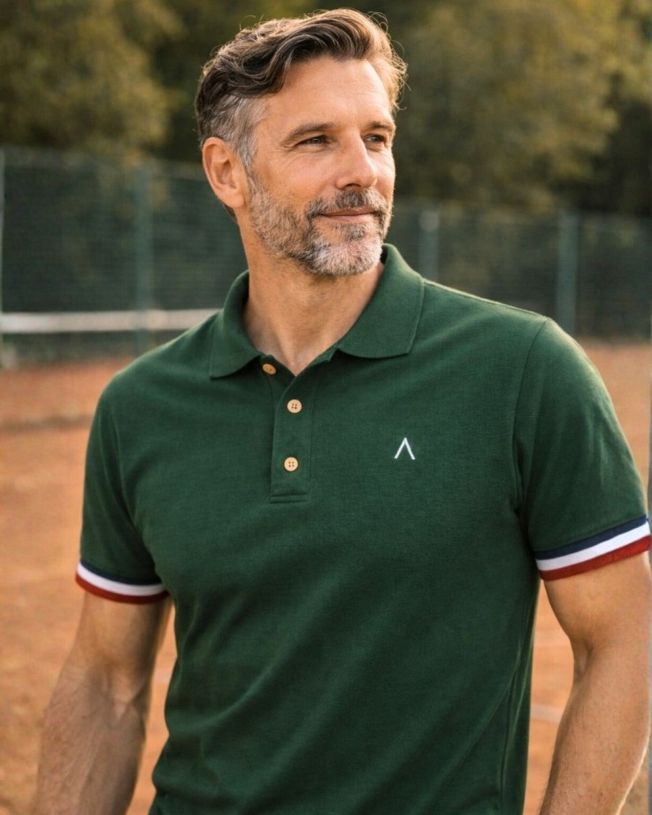 Polo Paul Coton Bio Vert