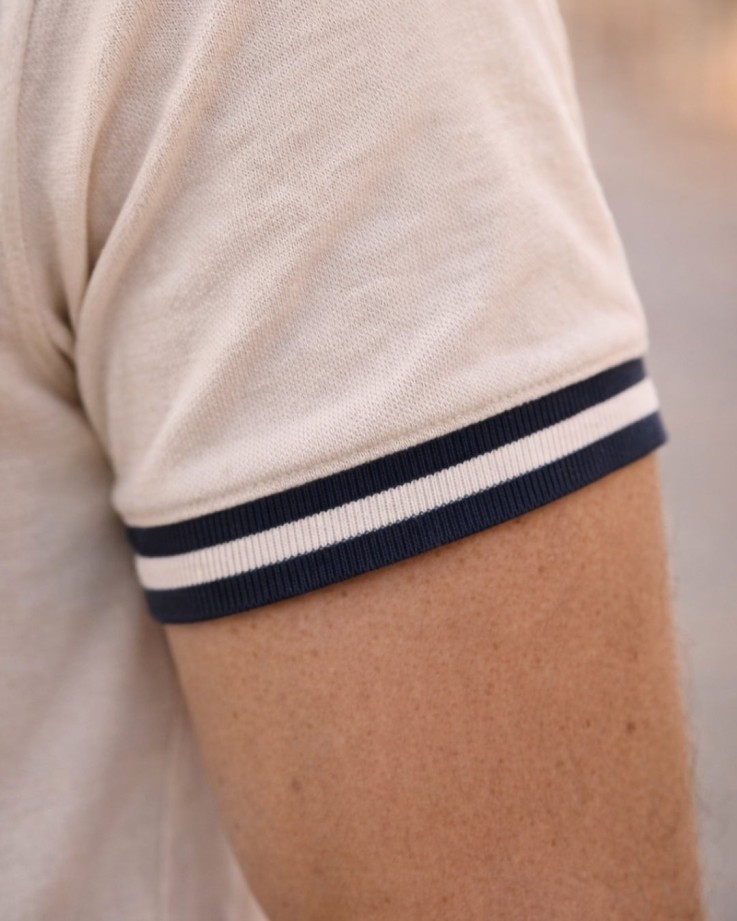 Polo Raymond Coton Bio Crème
