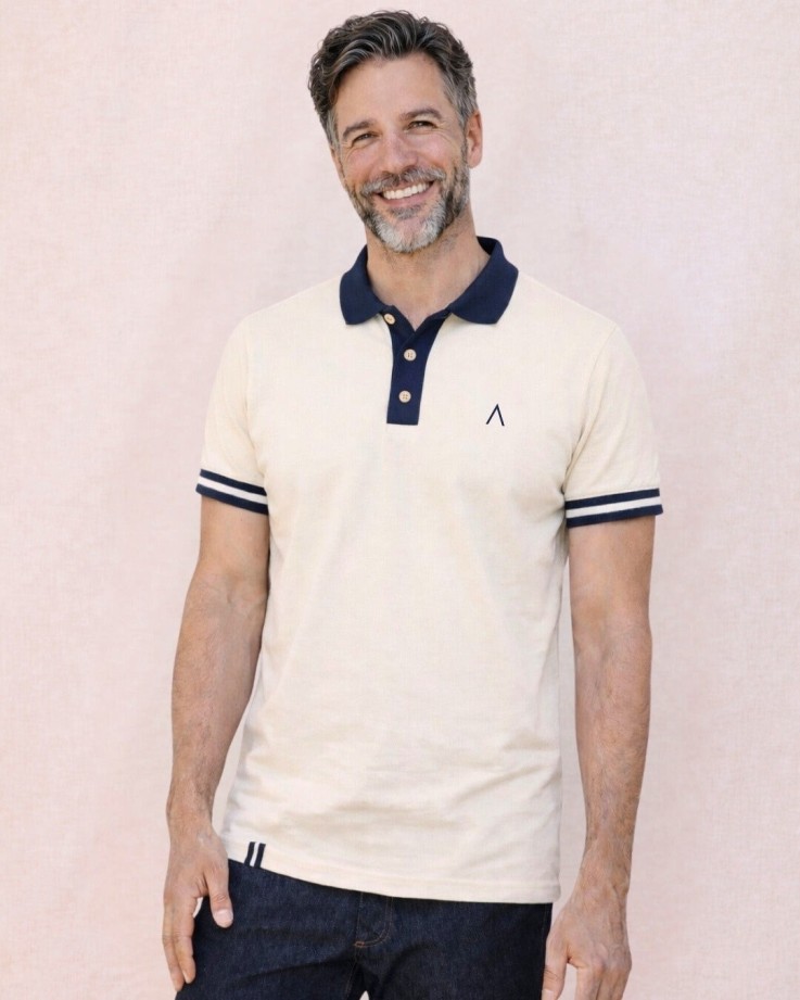 Polo Raymond Coton Bio Crème