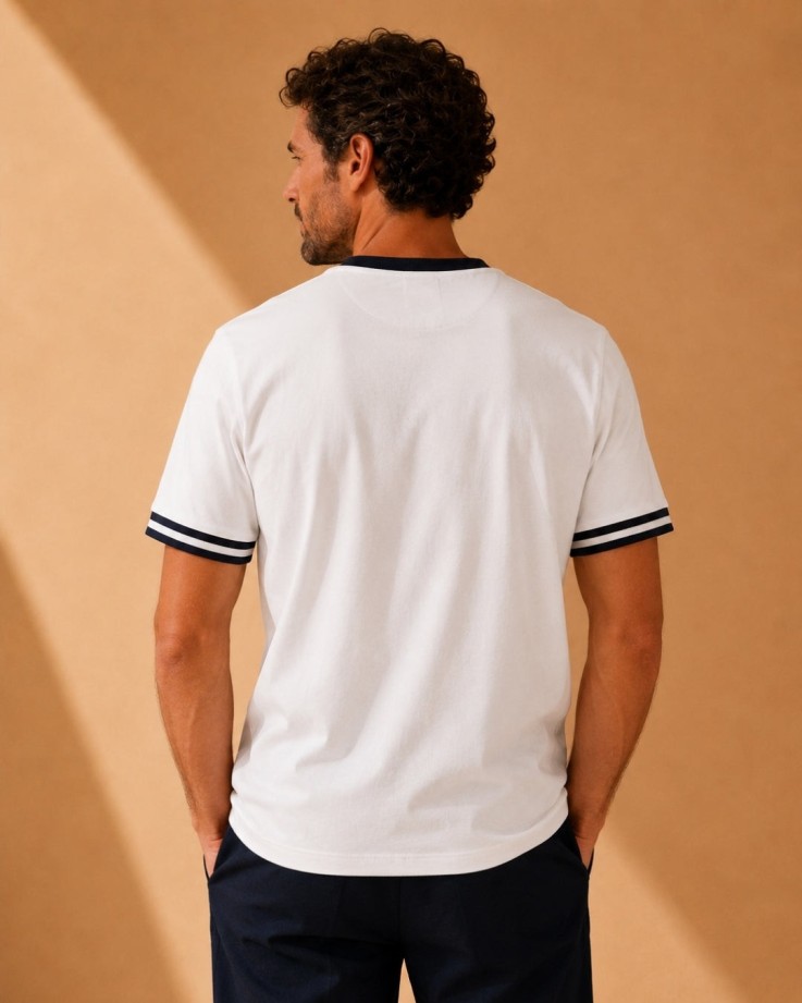 Tee-shirt Albert Coton Bio Crème