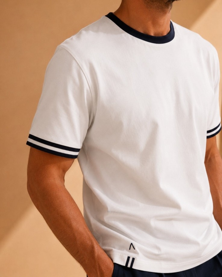 Tee-shirt Albert Coton Bio Crème