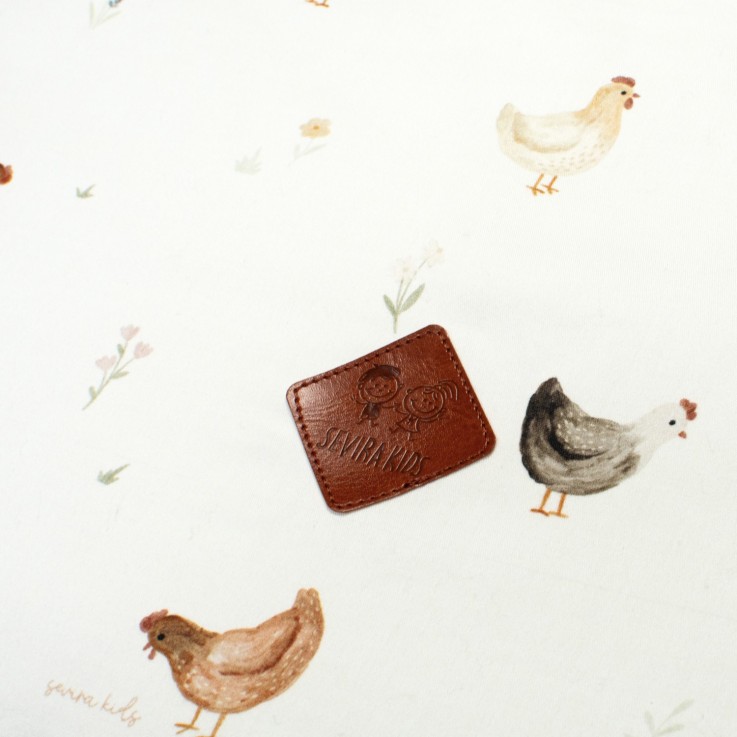 Gigoteuse d'été légère TOG 0.5 satin de coton, GALLINA