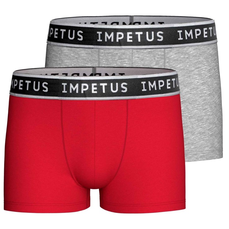 Lot de 2 boxers garçon en coton confortable respirant