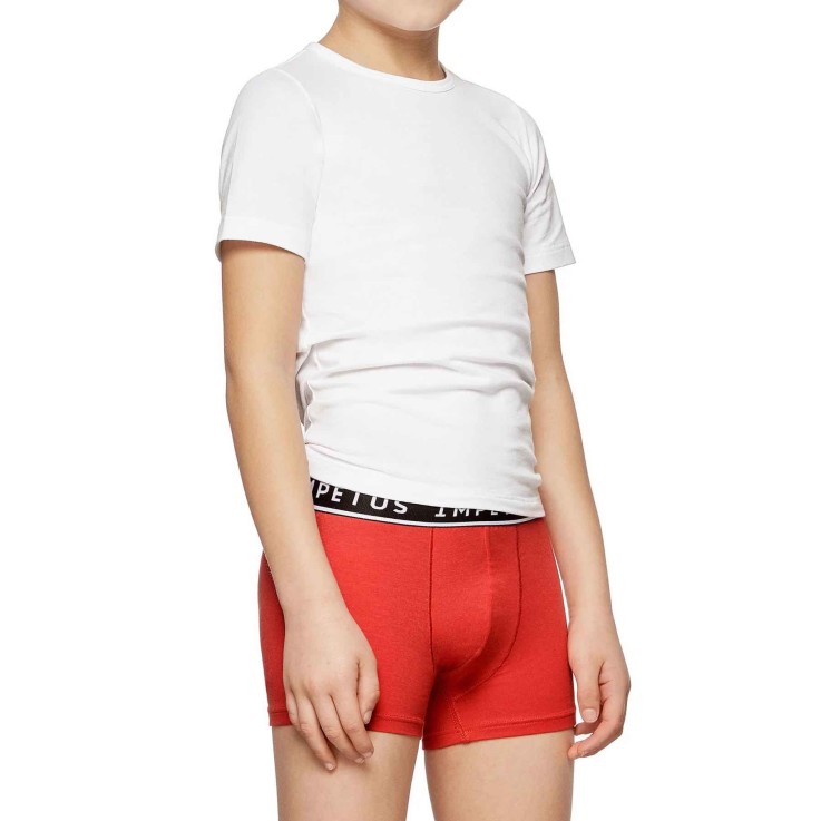 Lot de 2 boxers garçon en coton confortable respirant