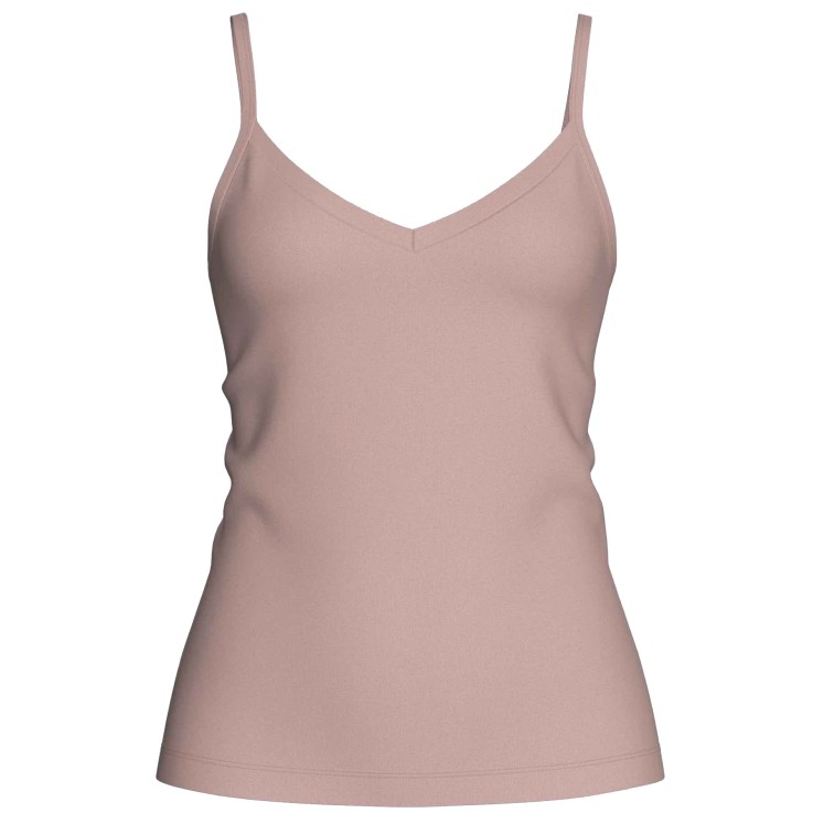 Débardeur vieux rose Lyocell col V confortable respirant