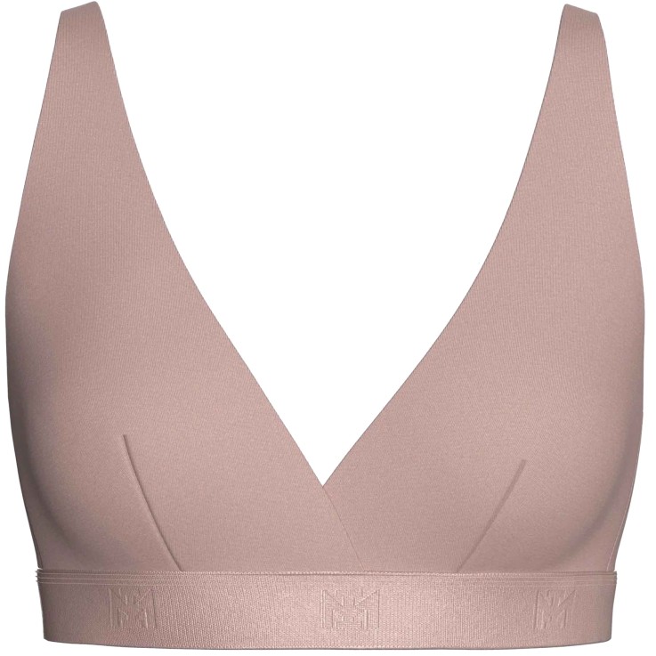 Soutien-gorge triangulaire Vieux Rose Lyocell sans armature