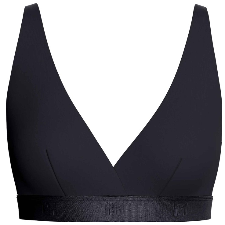 Soutien-gorge triangulaire bleu marine Lyocell sans armature