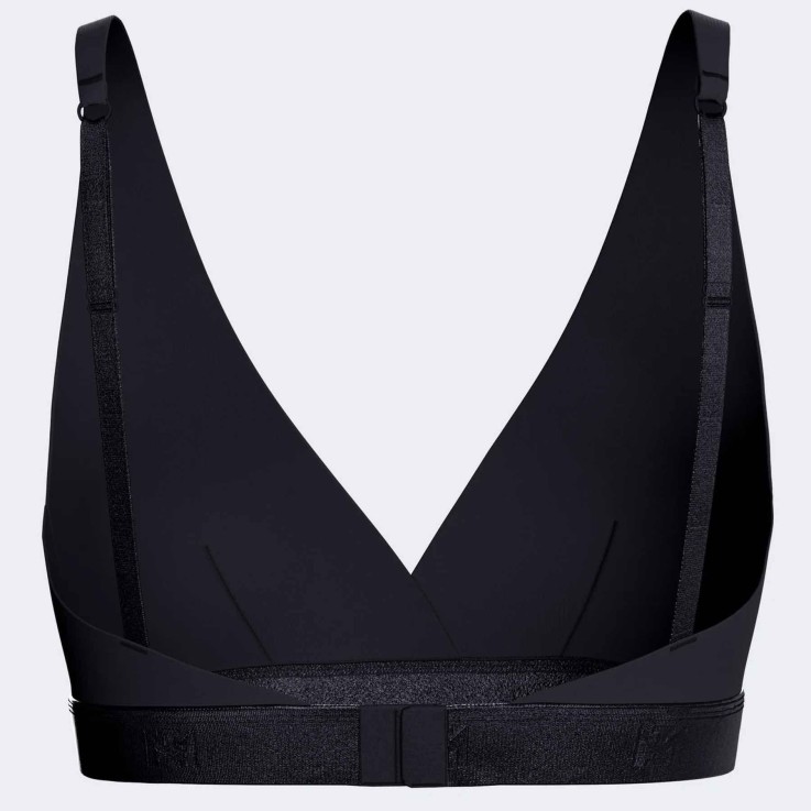Soutien-gorge triangulaire bleu marine Lyocell sans armature