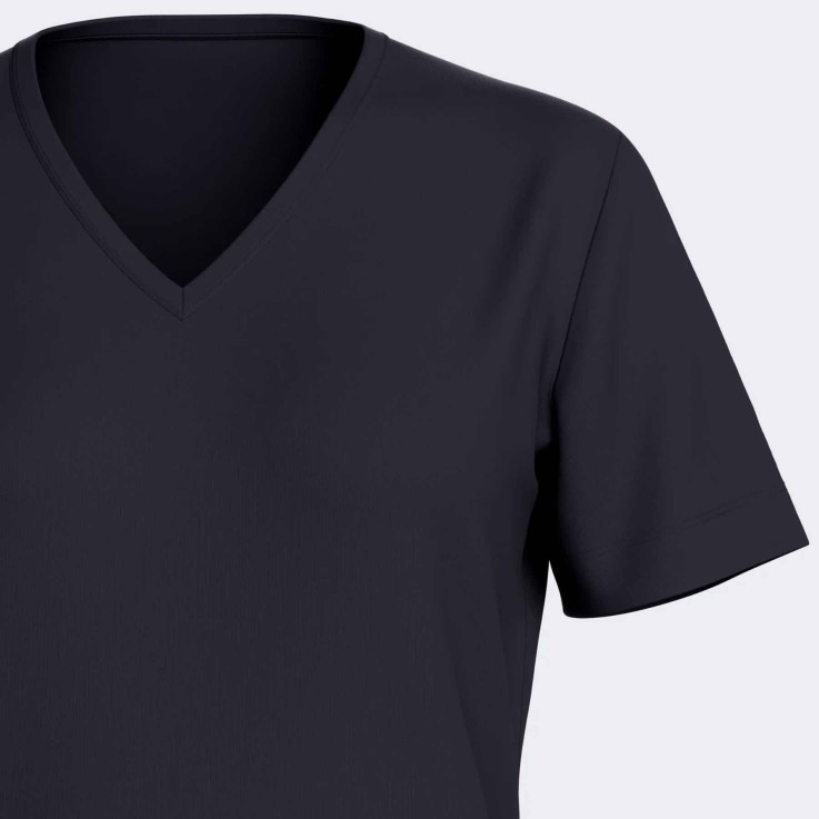 Pyjama bleu marine Lyocell manches courtes confortable respirant
