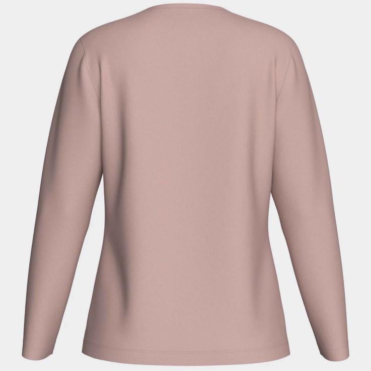 Pyjama vieux rose manches longues Lyocell confortable respirant