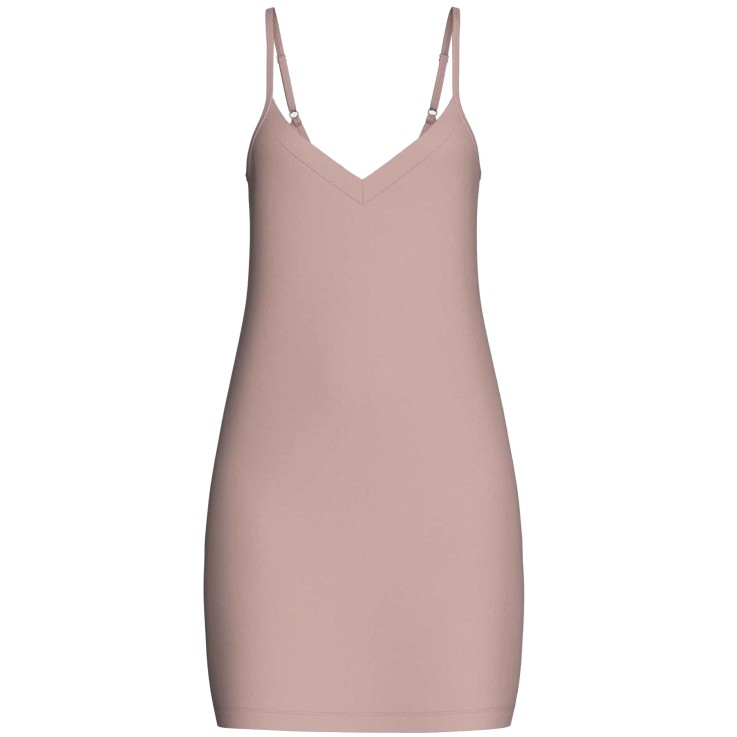 Chemise de nuit vieux rose Lyocell confortable respirante