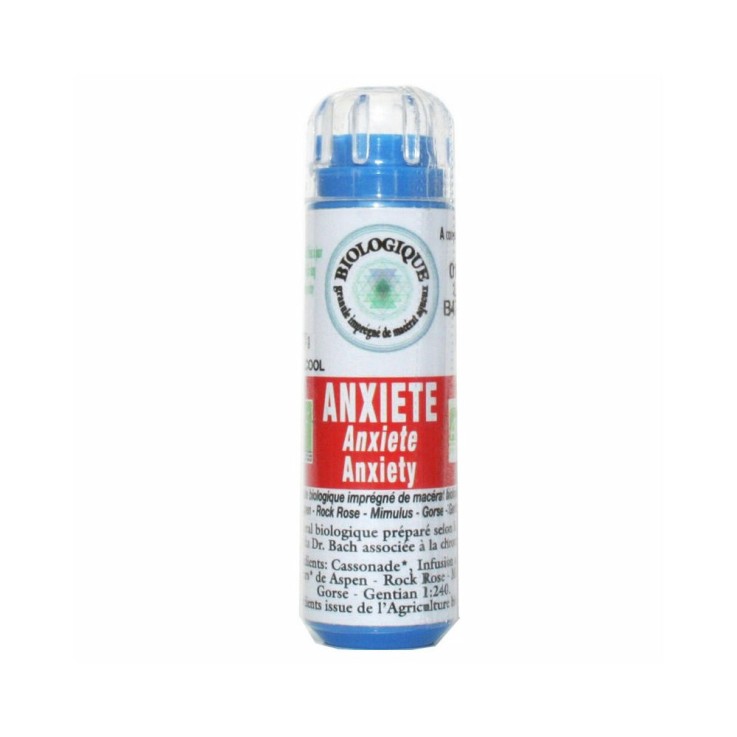 Anxiété - Fleurs de Bach Bio complexe granules sans alcool