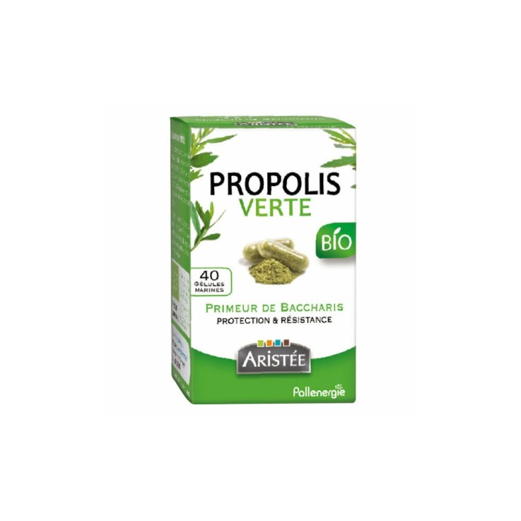 Propolis verte de Baccharis Bio Aristée - 40 gélules