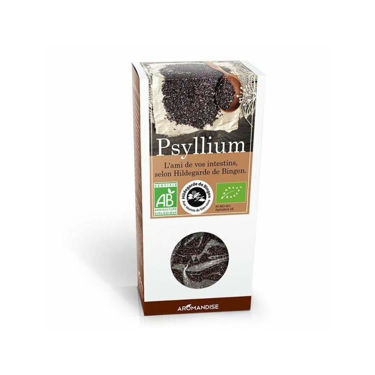 Psyllium Bio noir - Transit intestinal - Boîte de 90g