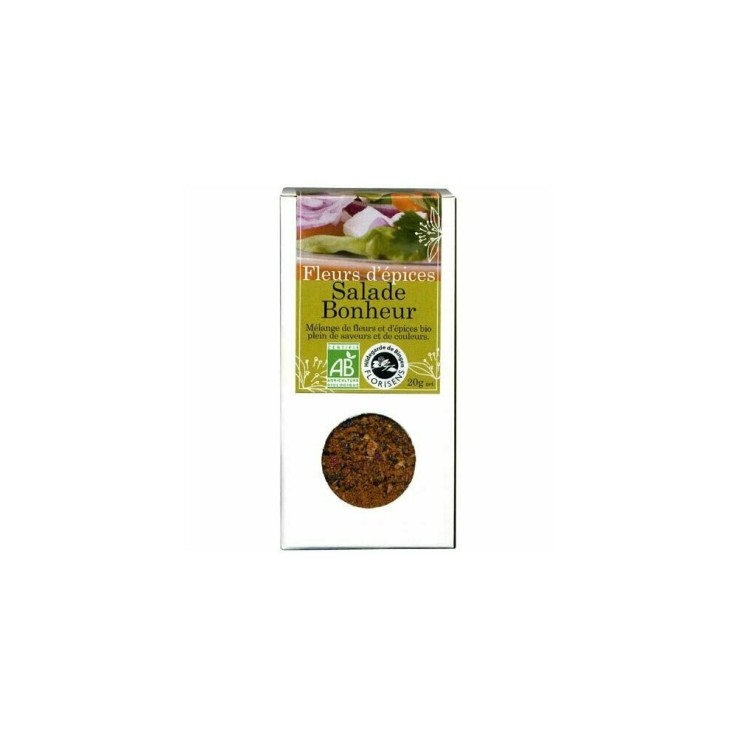Fleurs d'épices Bio Salade Bonheur pour la cuisine 20g