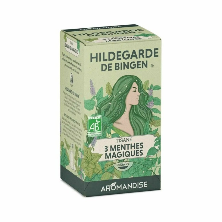 Tisane 3 Menthes magiques Bio 18 sachets