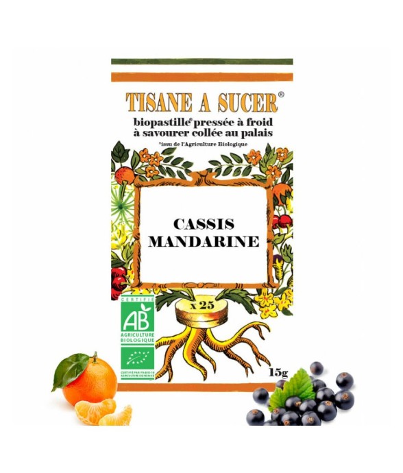 Tisane à sucer - Cassis...