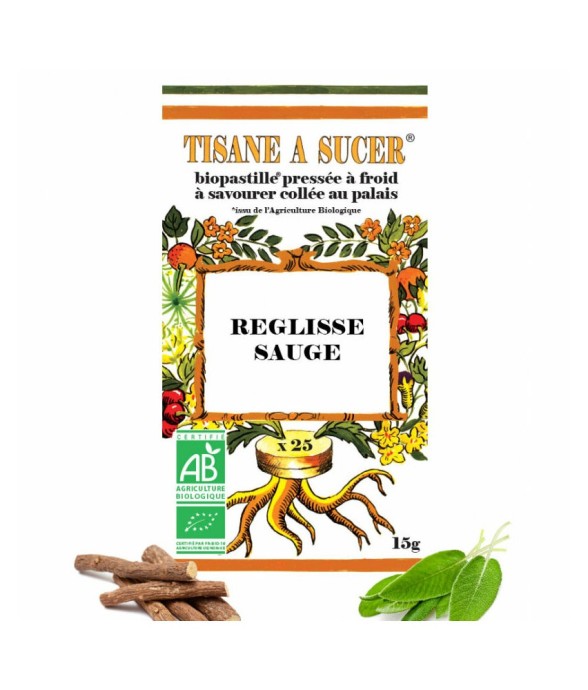 Tisane à sucer - Réglisse...