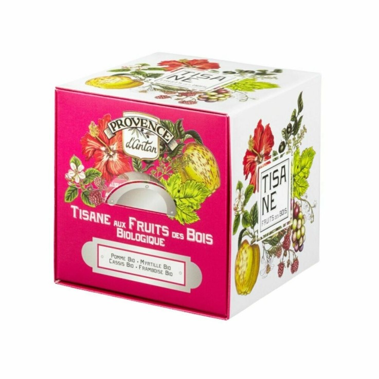 Tisane Fruits des Bois Bio - Recharge carton 24 infusettes