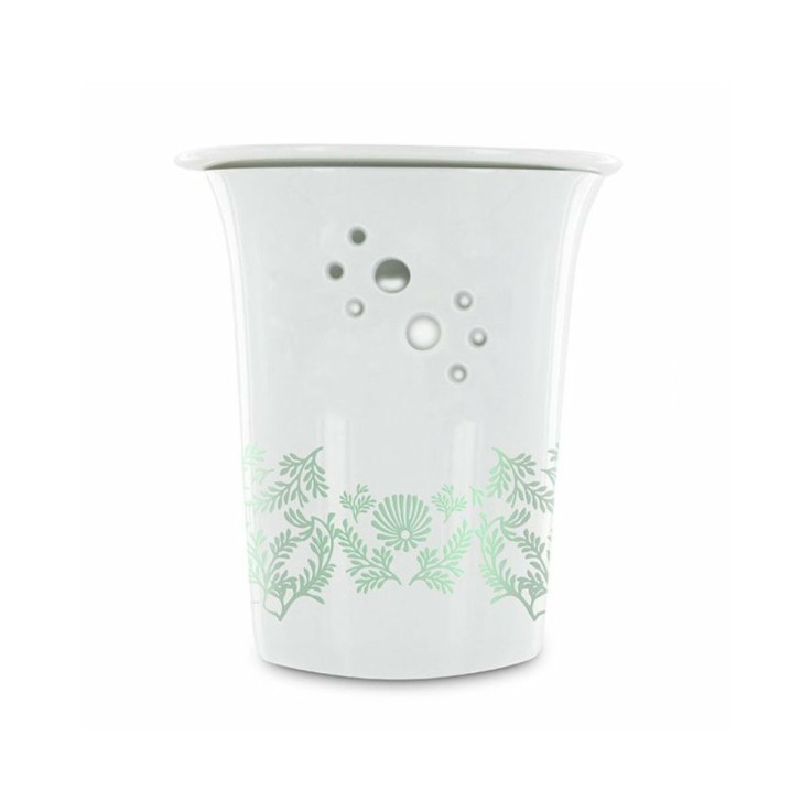 Diffuseur Jasmin en porcelaine pour Résine d'encens