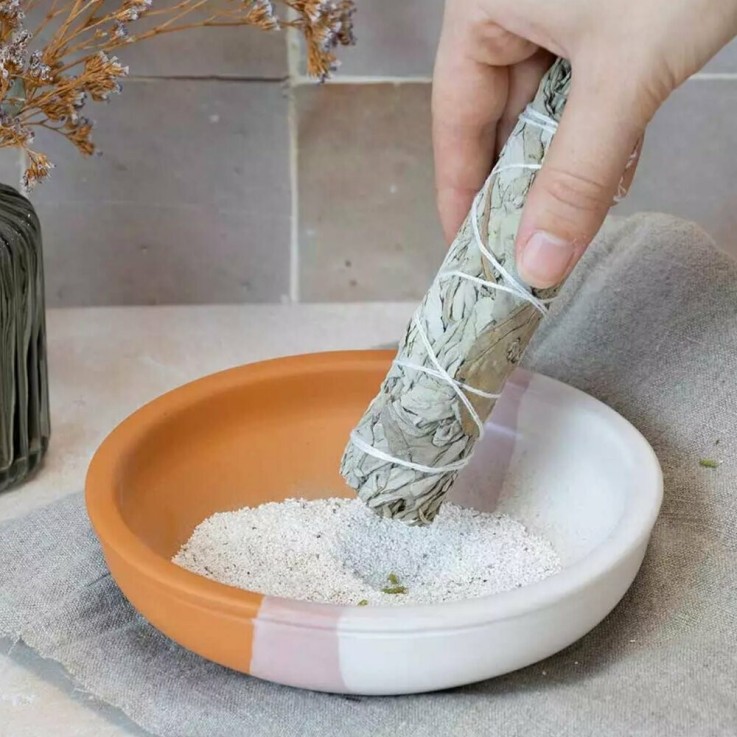 Tresse Sauge blanche de Californie - Purification et relaxation - 13cm