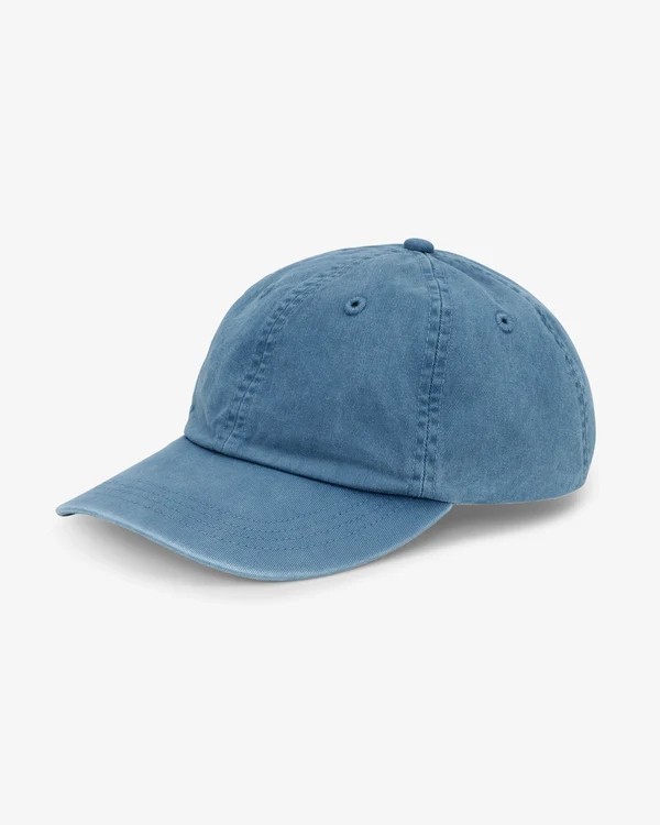 Casquette Faded Indigo en Coton Bio