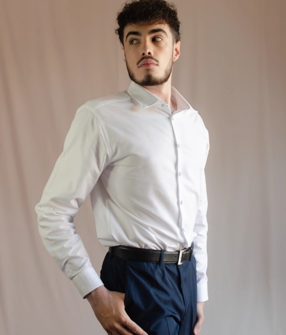 Chemise unie Coupe droite...
