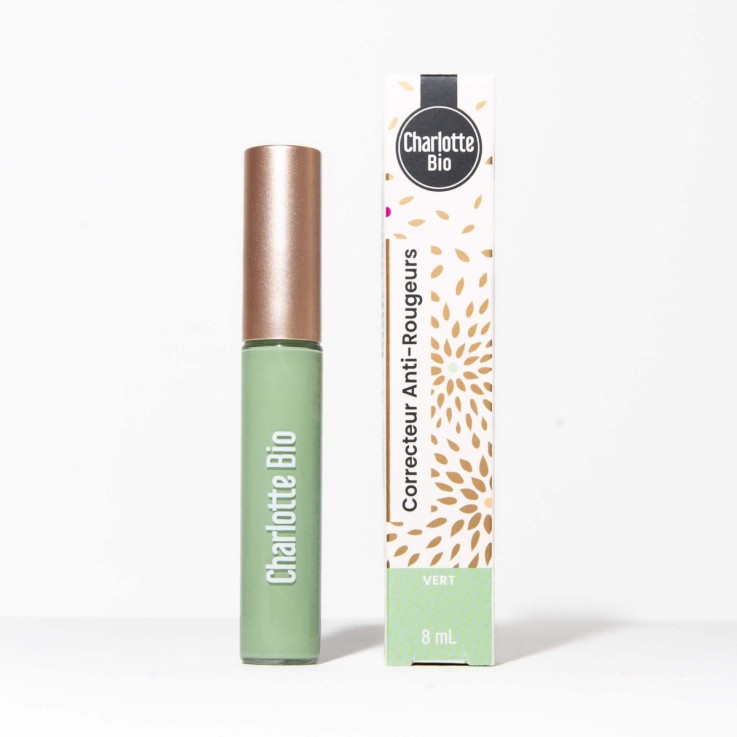 Correcteur vert anti-rougeurs Bio
