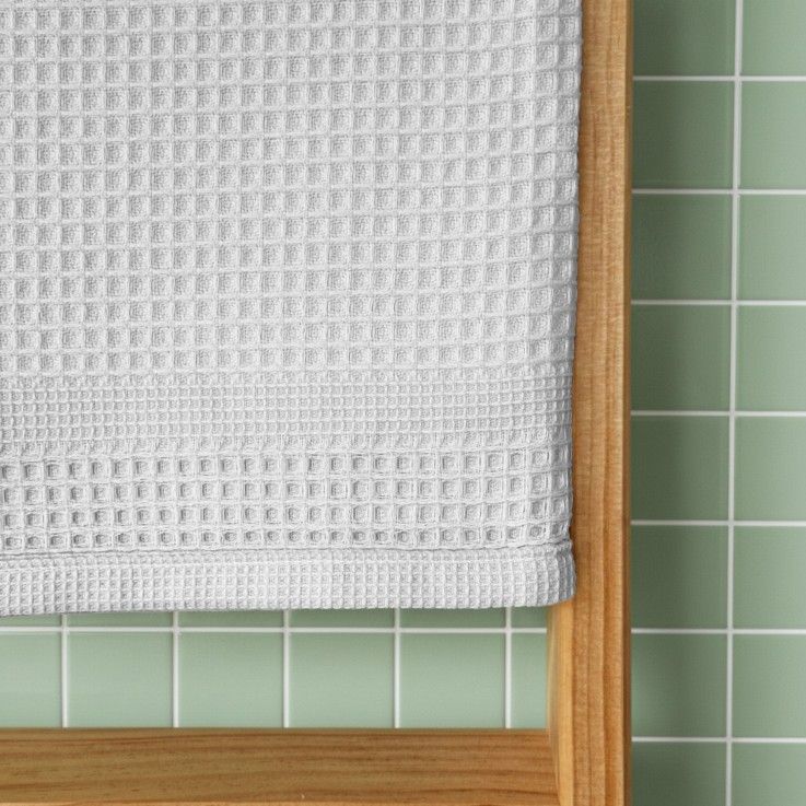 Serviette de toilette en coton NID D'ABEILLE