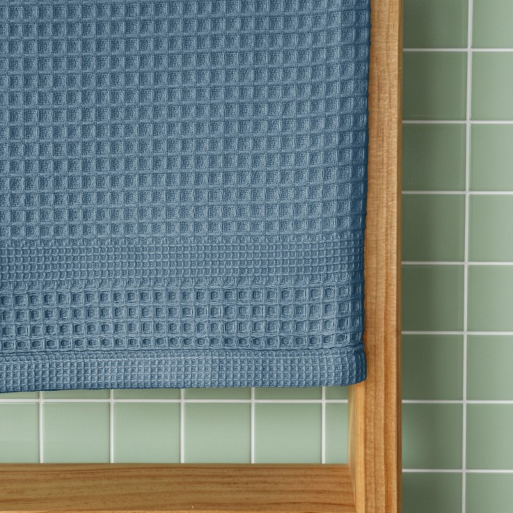 Serviette de toilette en coton NID D'ABEILLE