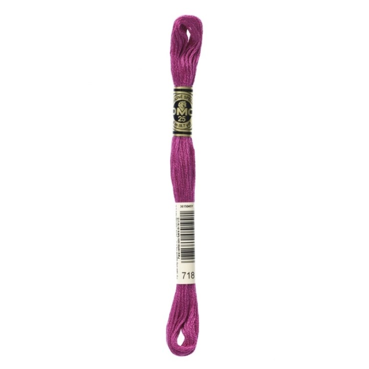 Fil Mouliné DMC Gold Concept 8M Col. 718 Broderie et Point de Croix