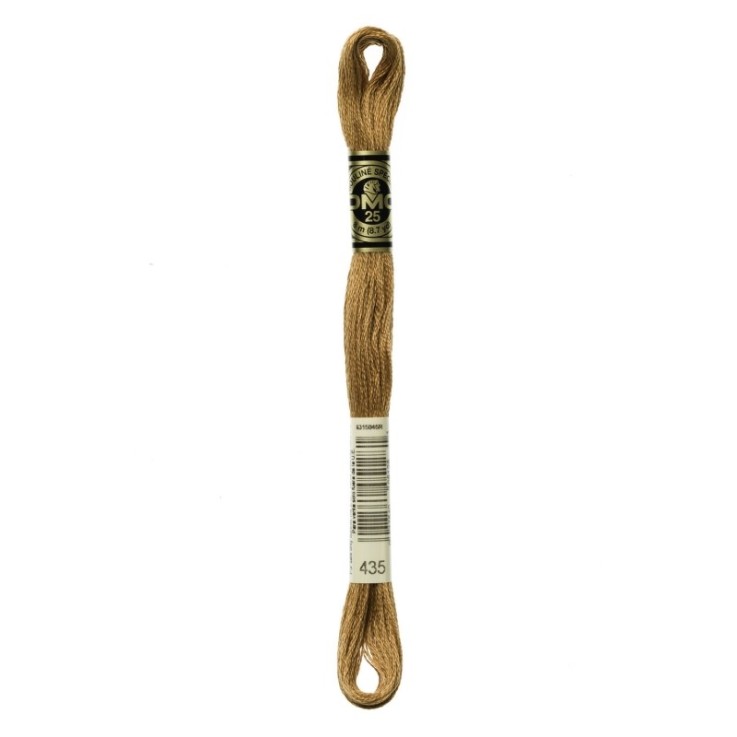Fil Mouliné DMC Gold Concept 8M Col. 435 Broderie et Point de Croix