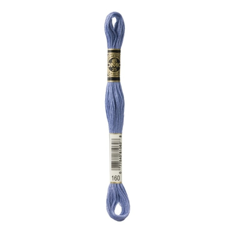 Fil Mouliné DMC Gold Concept 8M Col. 160 Broderie et Point de Croix