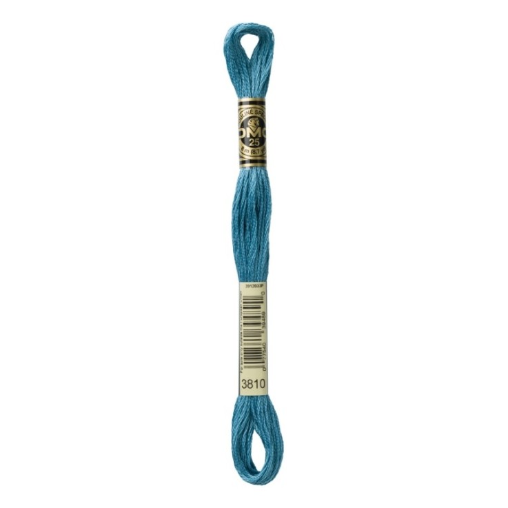 Fil Mouliné DMC Gold Concept 8M Col. 3810 Broderie et Point de Croix