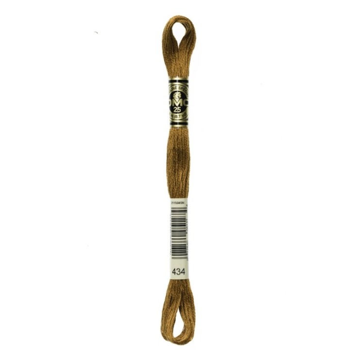 Fil Mouliné DMC Gold Concept 8M Col. 434 Broderie et Point de Croix