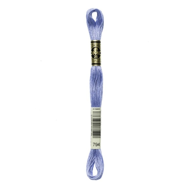 Fil Mouliné DMC Gold Concept 8M Col. 794 Broderie et Point de Croix