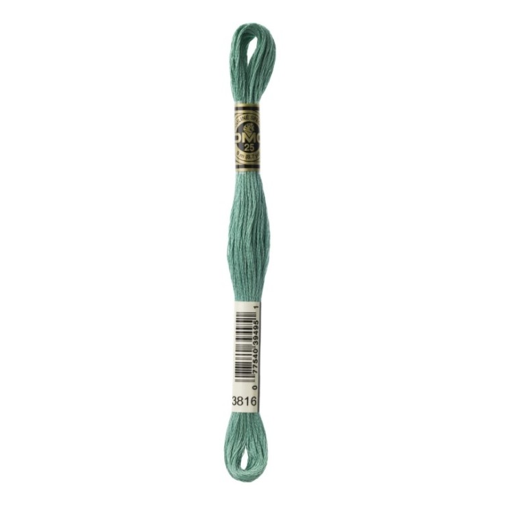 Fil Mouliné DMC Gold Concept 8M Col. 3816 Broderie et Point de Croix