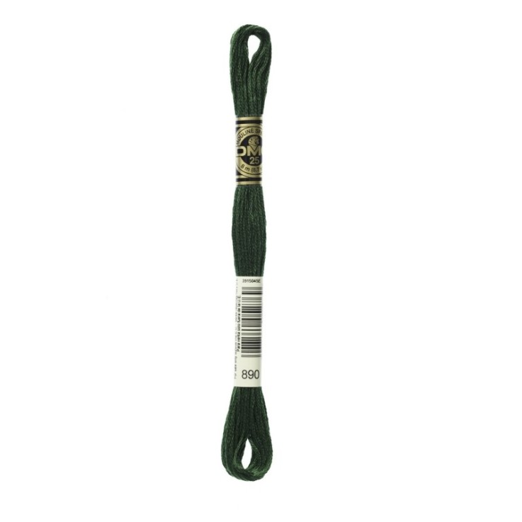 Fil Mouliné DMC Gold Concept 8M Col. 890 Broderie et Point de Croix