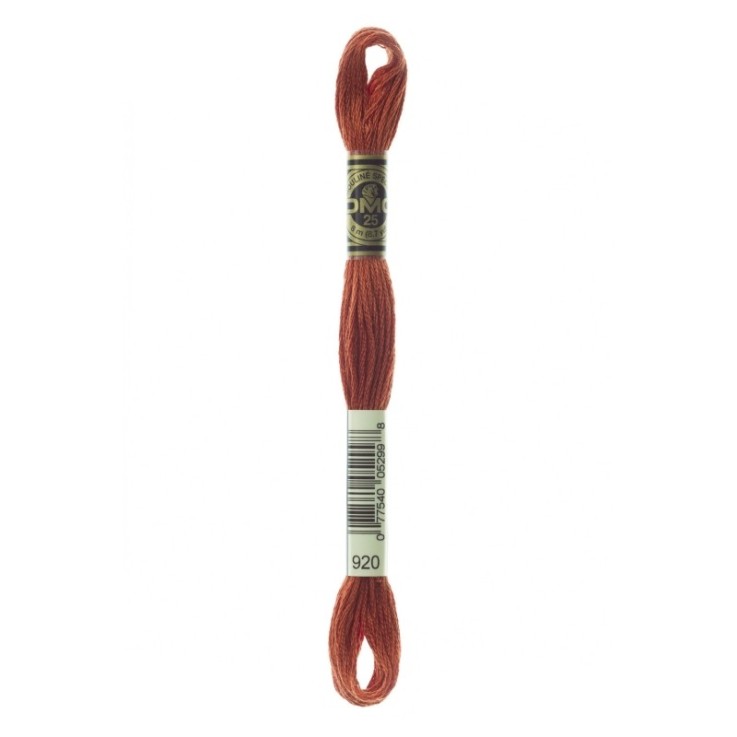 Fil Mouliné DMC Gold Concept 8M Col. 920 Broderie et Point de Croix