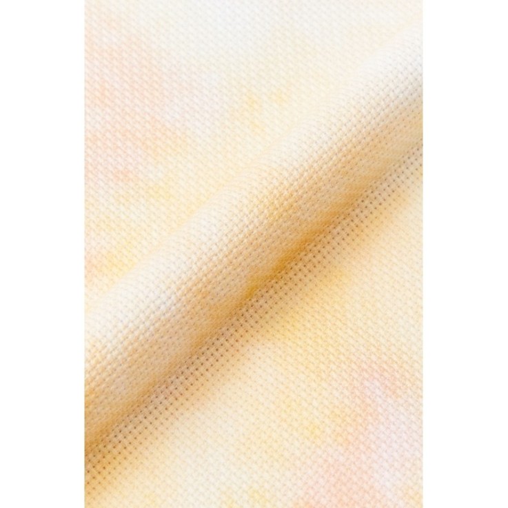 Toile Aida Imprimée à Broder 5,5 pts/cm 14 CT Effet sable