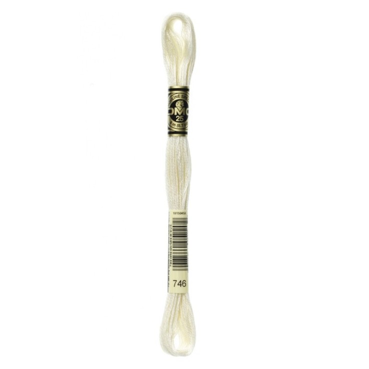 Fil Mouliné DMC Gold Concept 8M Col. 746 Broderie et Point de Croix