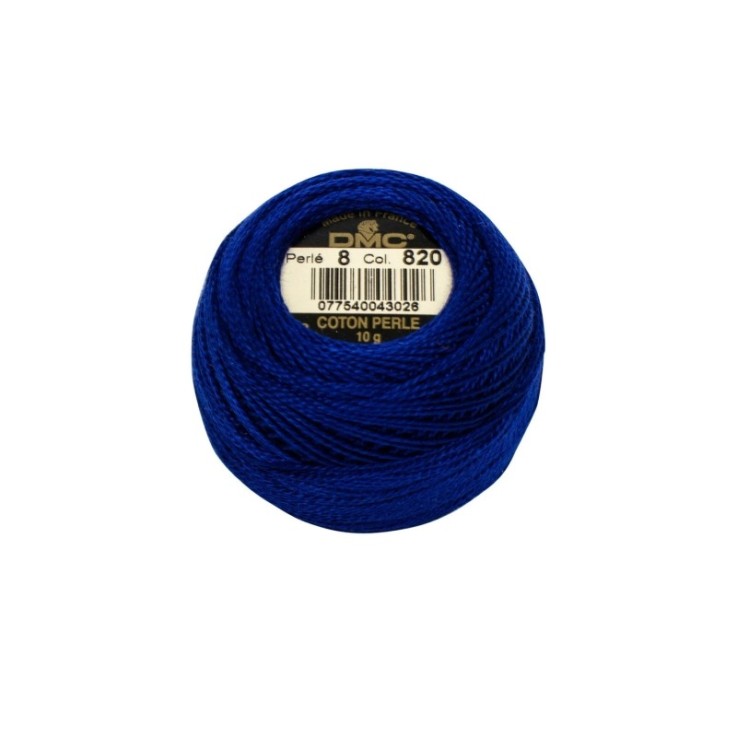 Fil DMC Coton Perlé Small N8 Pel. 10g Col. 820