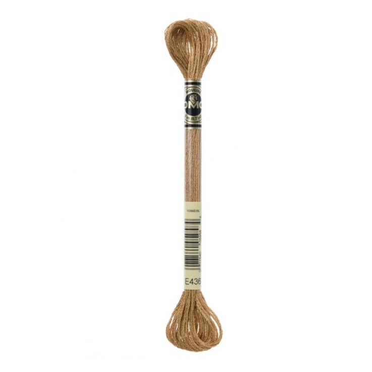 Fil Mouliné DMC Métallisé 8M Col. E436 Broderie et Point de Croix