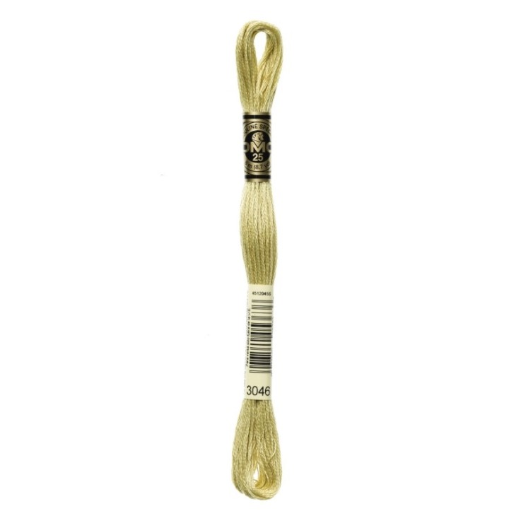 Fil Mouliné DMC Gold Concept 8M Col. 3046 Broderie et Point de Croix