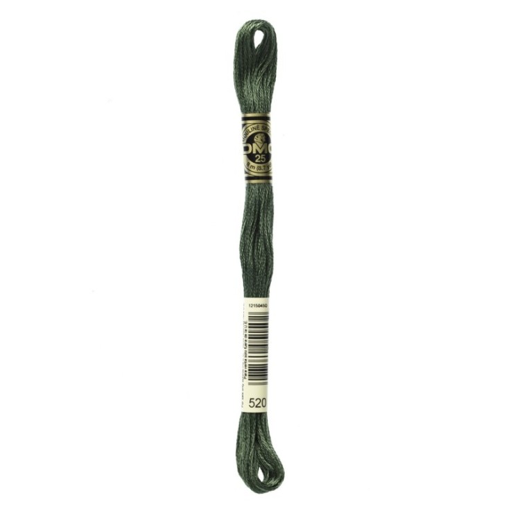 Fil Mouliné DMC Gold Concept 8M Col. 520 Broderie et Point de Croix