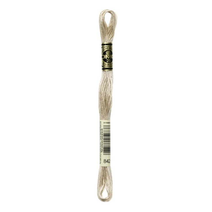 Fil Mouliné DMC Gold Concept 8M Col. 842 Broderie et Point de Croix