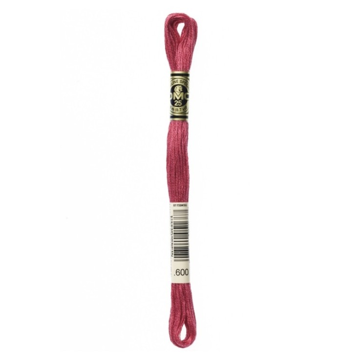 Fil Mouliné DMC Gold Concept 8M Col. 600 Broderie et Point de Croix