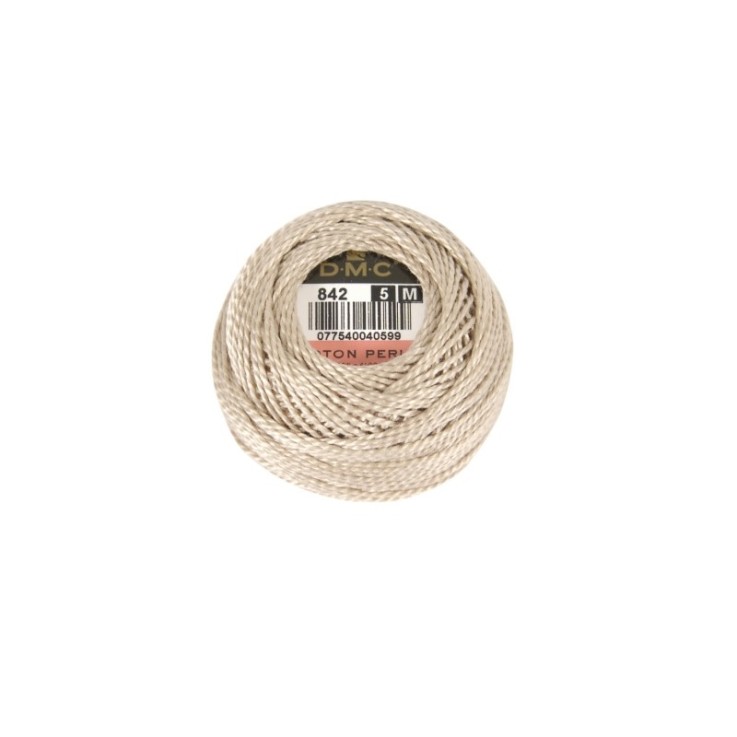 Fil DMC Coton Perlé Medium N5 Pel. 10g Col. 842